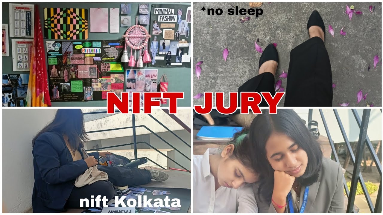 Nift Jury Vlog | Foundation Year *crying* | NIFT VLOG