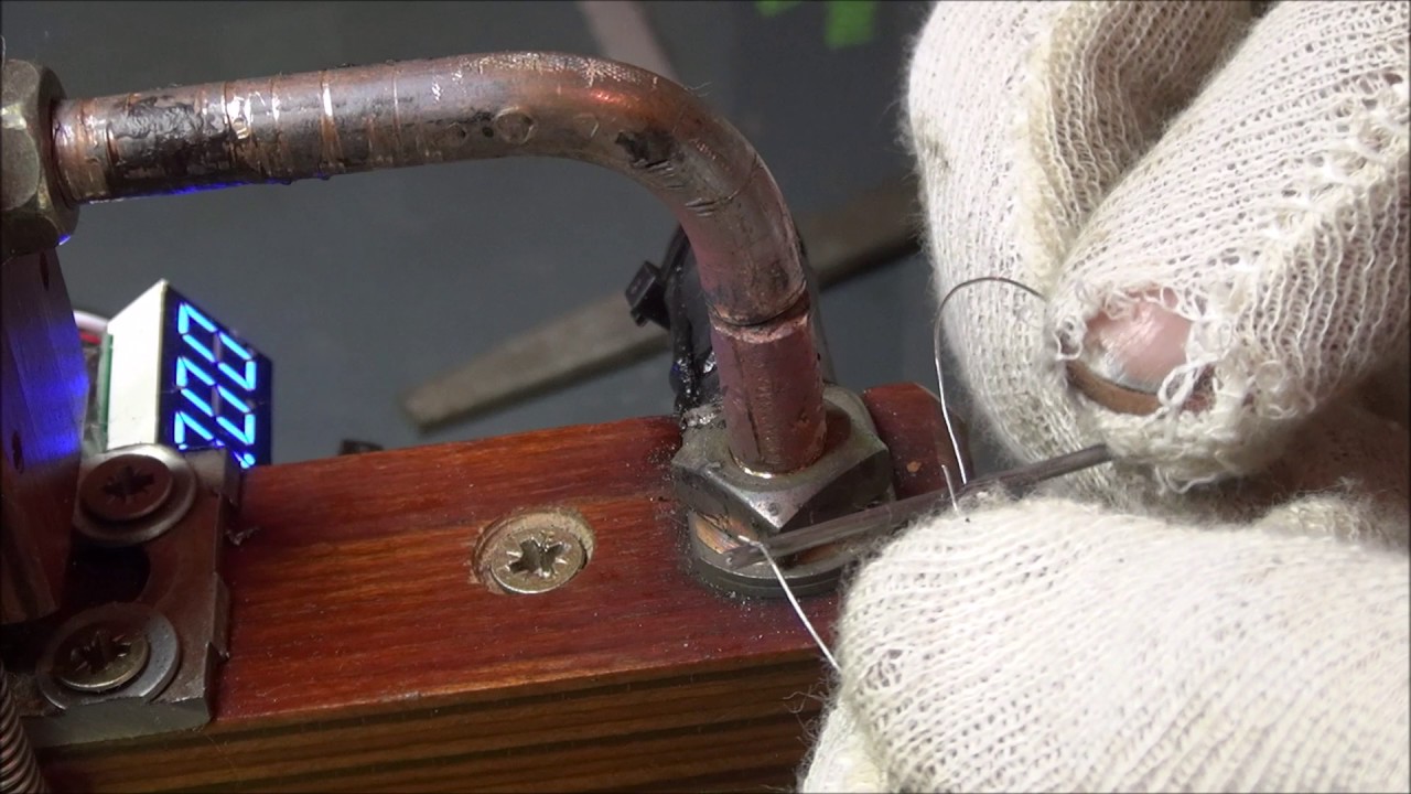 Testing the tiny and compact spot welder (until overheating)
