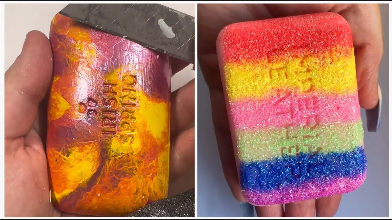 2X the ASMR Magic! Satisfying Soap Cuts✨