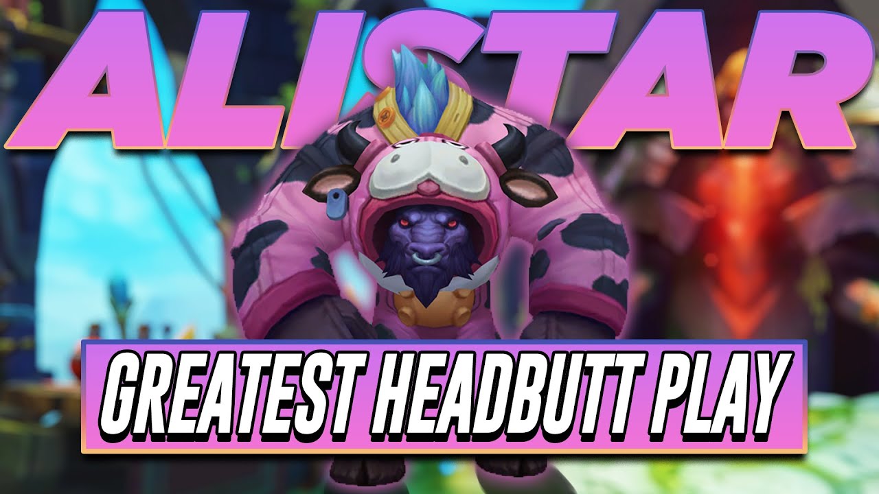 Hilarious Alistar headbutt PLAY | Aphromoo