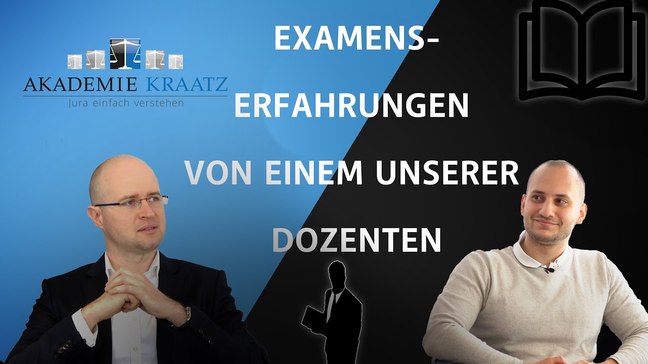 Einer der Jahrgangsbesten gibt Dir Tipps f&uuml;r Dein erfolgreiches Juraexamen!
