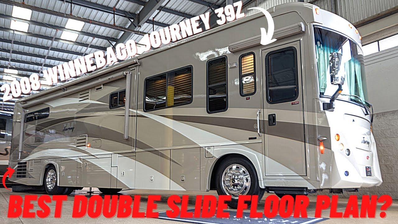 Best Double Slide Diesel Pusher Floor Plan? 2008 Winnebago Journey 39Z Video Walkthrough. SOLD!