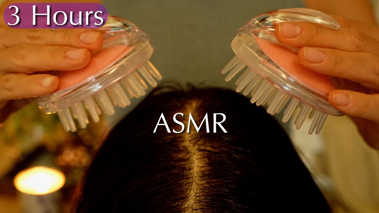 ☘️ASMR Scalp Massage☘️Realistic Scalp Massage Sounds 🌿Tingles from Head to Toe🌟No Talking