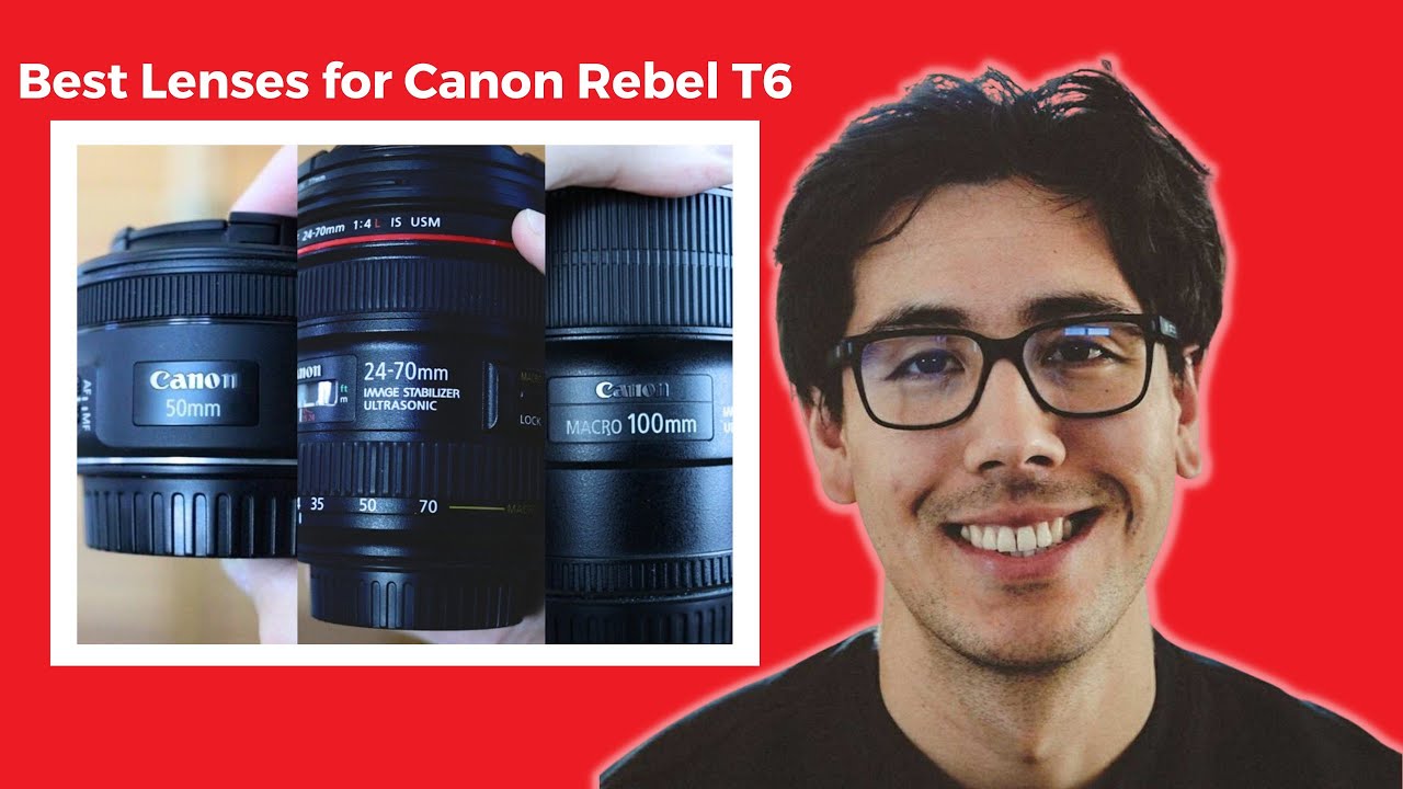 Лучшие объективы для Canon Rebel T6
