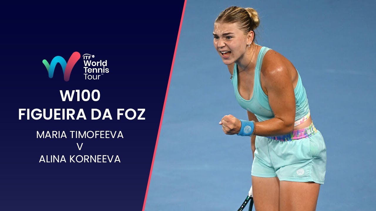 Maria Timofeeva v Alina Korneeva | W100 Figueira da Foz Final | Highlights | ITF World Tennis Tour