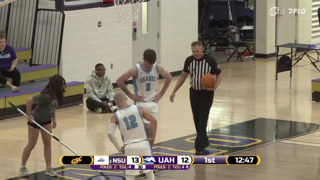 College Basketball Live Stream: Nova Southeastern vs Alabama Huntsville - Gulf South Basketball