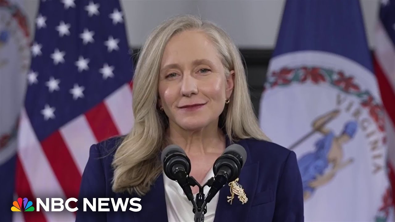 Virginia Gov. Spanberger's Democratic response to Trump's State of the Union speech