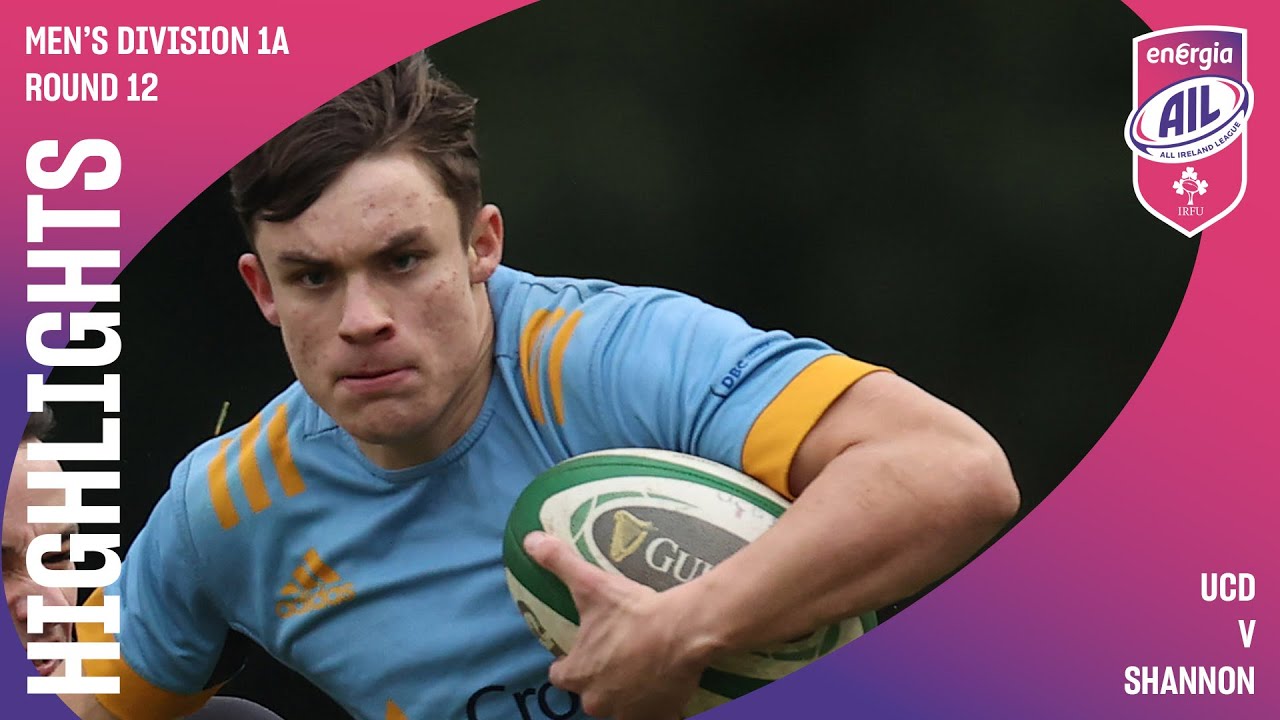 #EnergiaAIL Highlights: UCD v Shannon