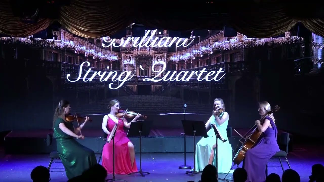 Star Wars - Main theme & Imperial March - Brilliant String Quartet :