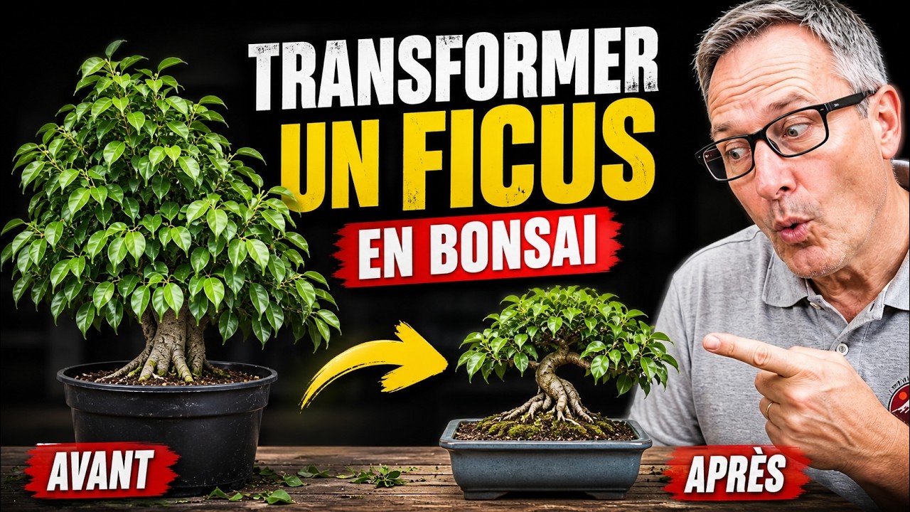 Comment Transformer un Ficus en Bonsaï ? 🌱 NEJIKAN BONSAI 🌱