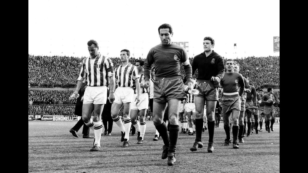 John Charles vs Real Madrid 1962 European Cup (All touches & actions)