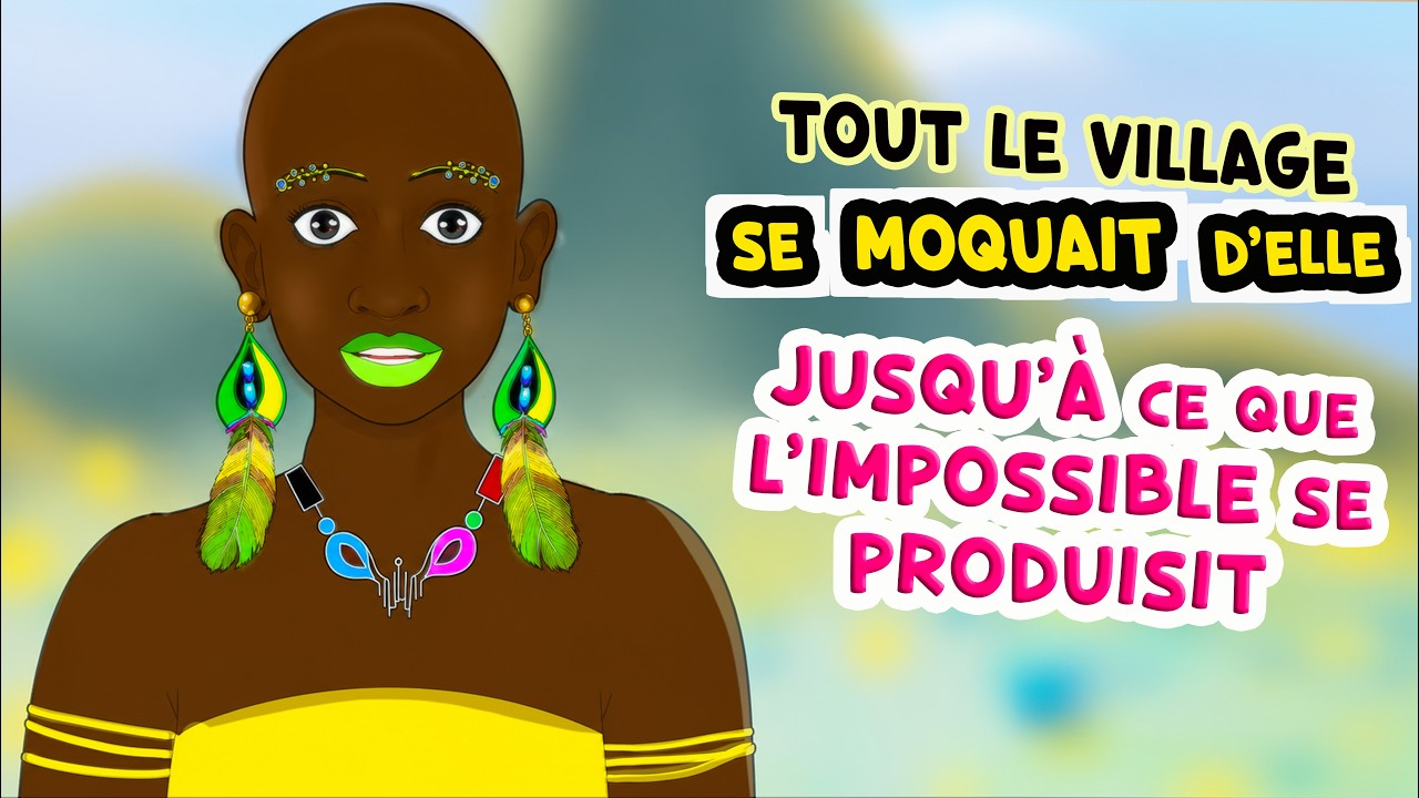 Contes du Guera  | Manmerté et la graine magique qui fait pousser les cheveux, une histoire animée