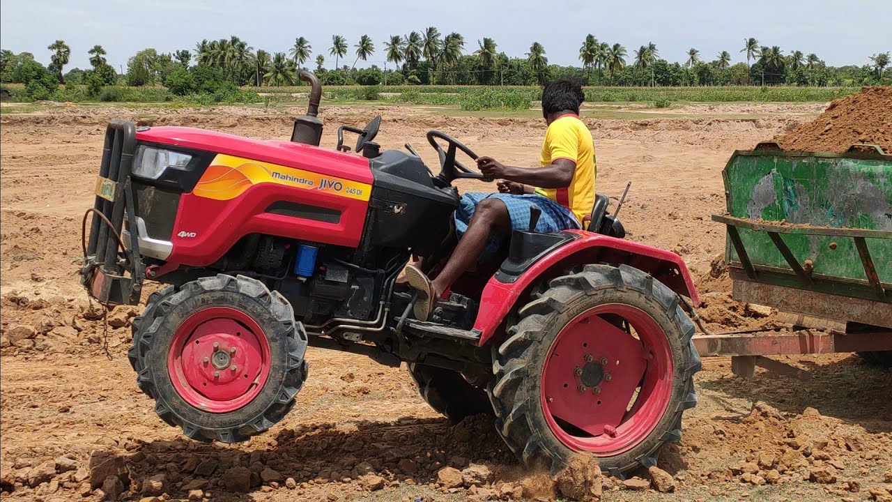 mahindra jivo 245 di 4wd tiper video