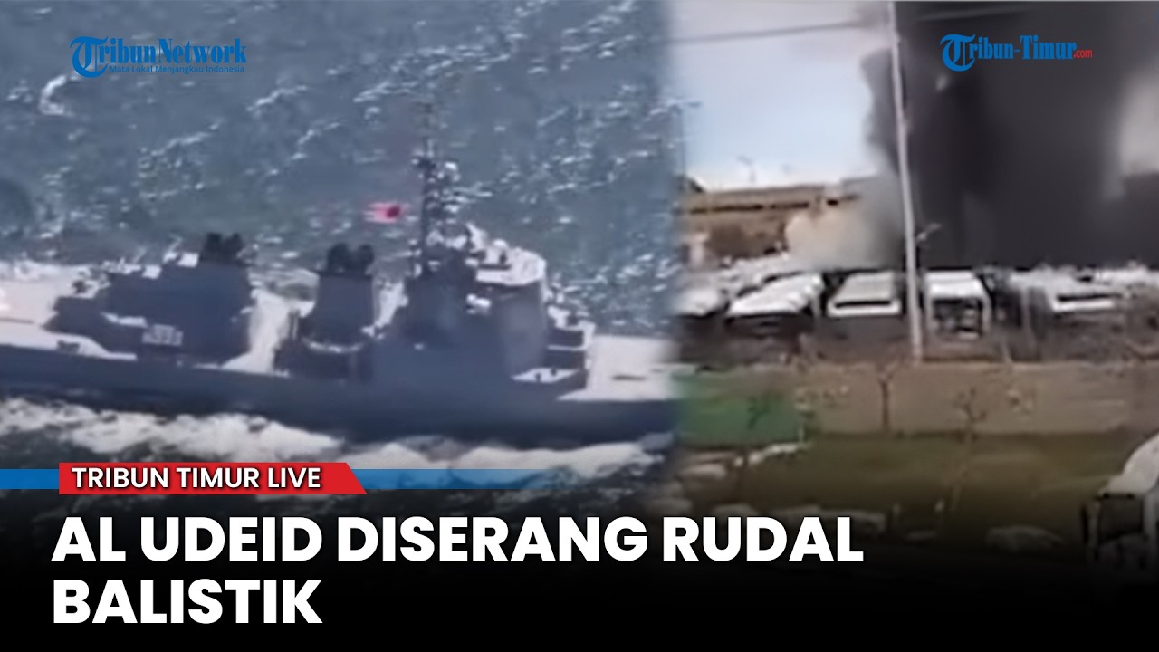 🔴 Iran Murka! Rudal Hantam Pangkalan AS di Qatar dan Bahrain