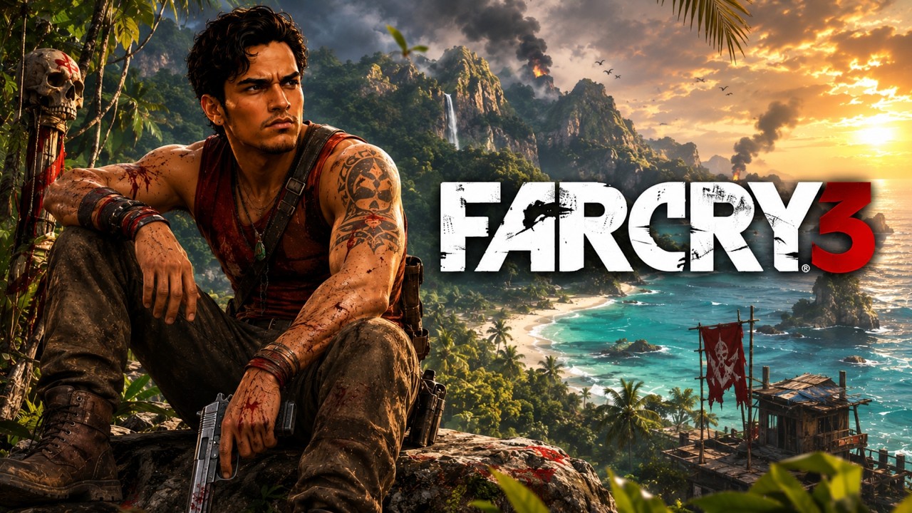 අඩො ගනින් මන්නෙ පිස්තොලේ - Farcry 3