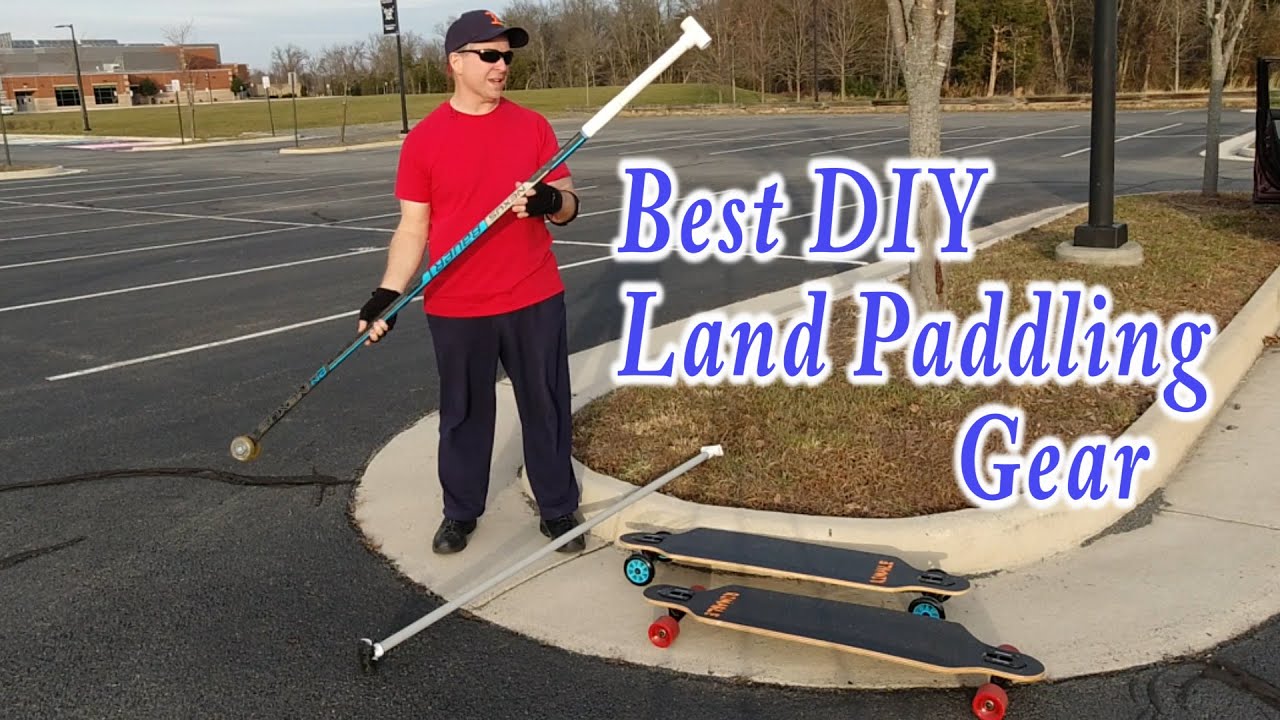 Land Paddling Lowest Cost DIY Setups and Tests