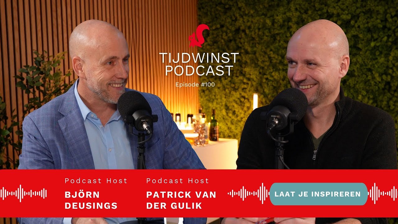 Aflevering #100: 'Stop met klooien, begin met knippen: uitstelgedrag voorkomen.' | Tijdwinst Podcast