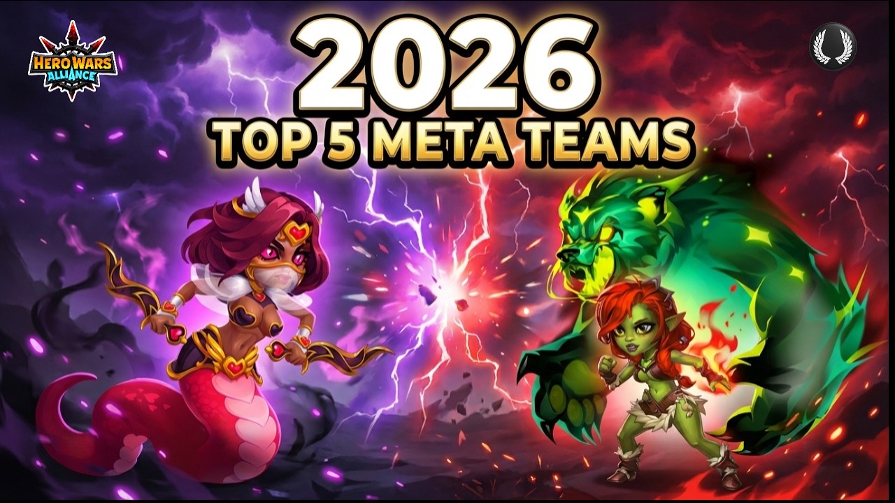 Топ-5 метовых команд 2026 года | Hero Wars Alliance!