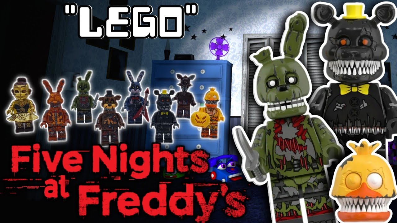 ЛЕГО ФНАФ ИЗ КИТАЯ #3▷КОШМАРНЫЕ АНИМАТРОНИКИ▷LEGO Five Nights at Freddy's