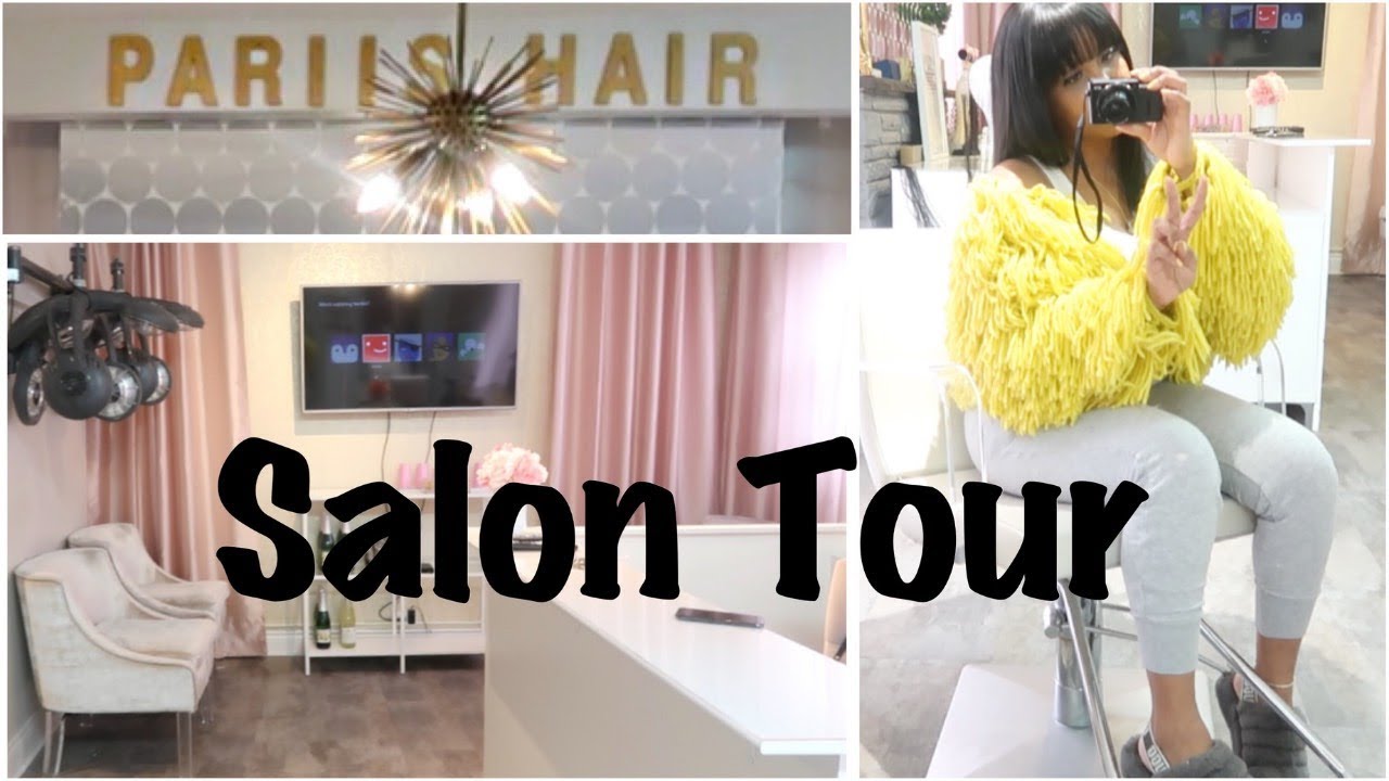 Экскурсия по моему салону красоты || Салон Paris Hair!!