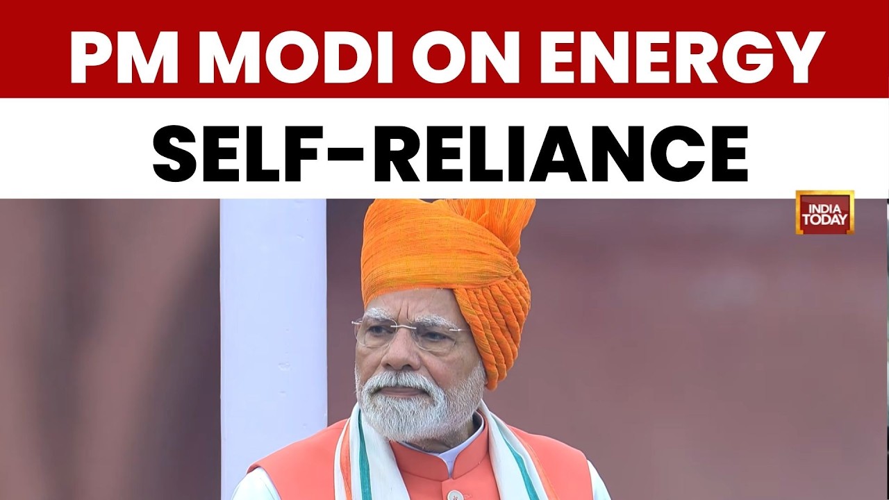 PM Modi Highlights India's Journey Towards Energy Self-Reliance | India Today