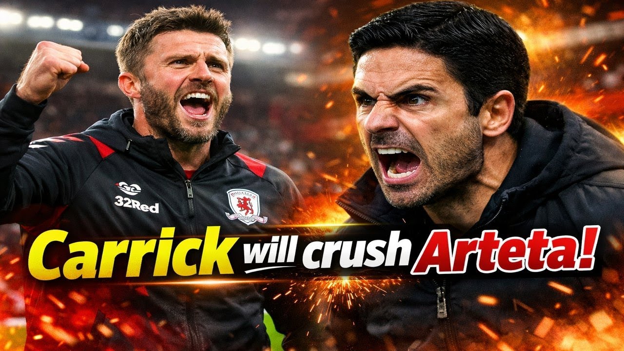 Carrick to CRUSH Arteta! United will SHOCK Arsenal!