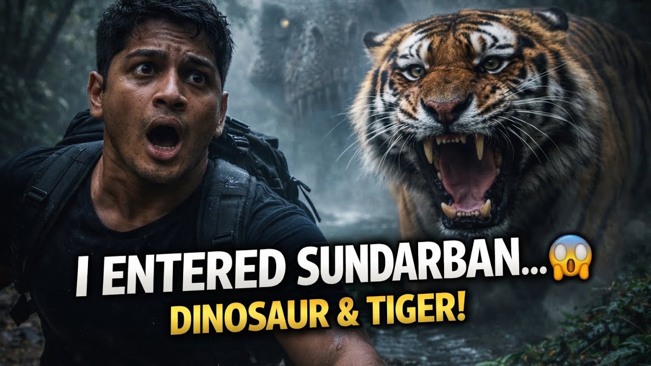 I Entered Sundarban… 😱 Dinosaur & Tiger Attack! | Part 1