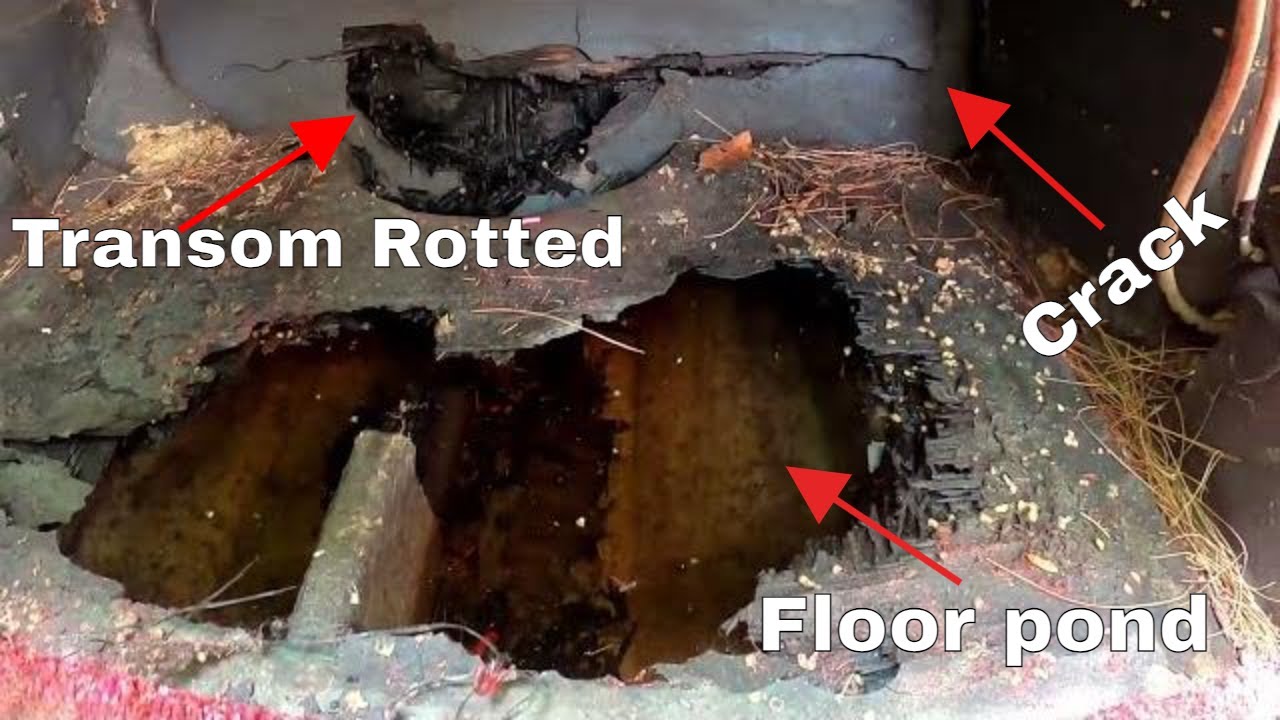 1979 Glastron Transom Repair (scammed on marketplace)