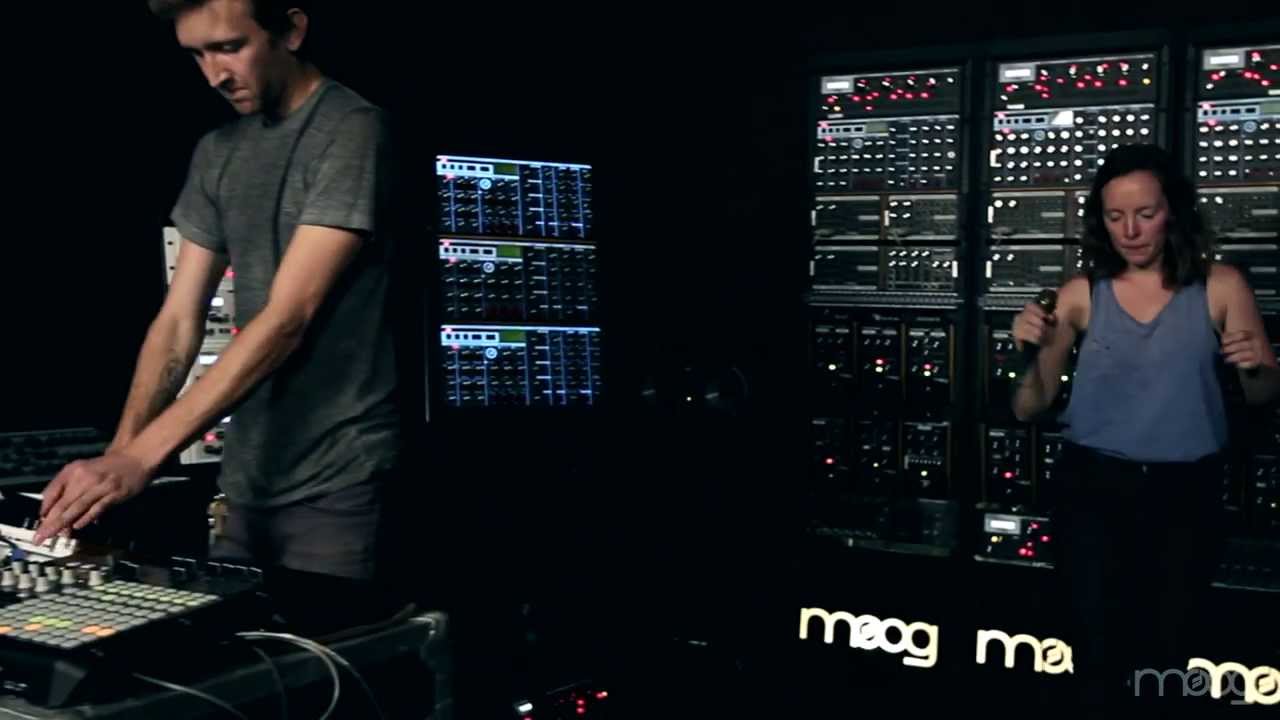 Sylvan Esso | Hey Mami | Moog Sound Lab