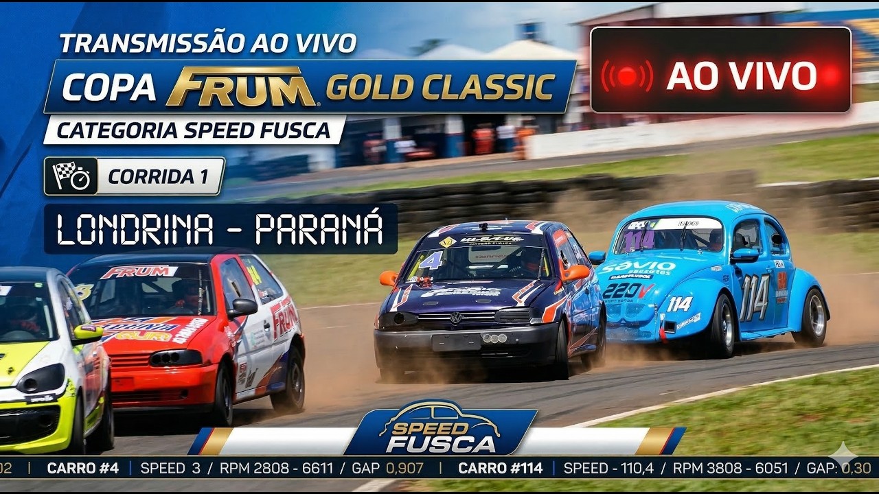 Speed Fusca / Copa FRUM Gold Classic Corrida 1 - Etapa 2 Londrina 14.03.2026