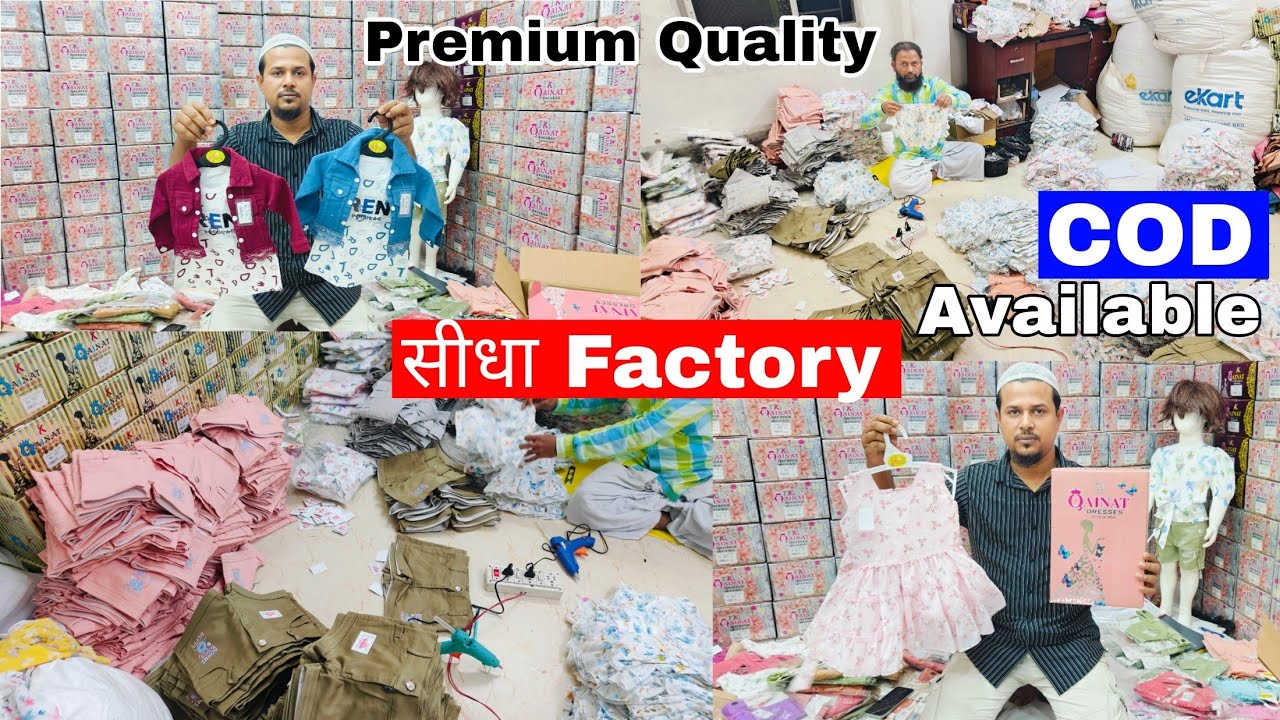Export Quality Kids Clothes Real Manufacturer