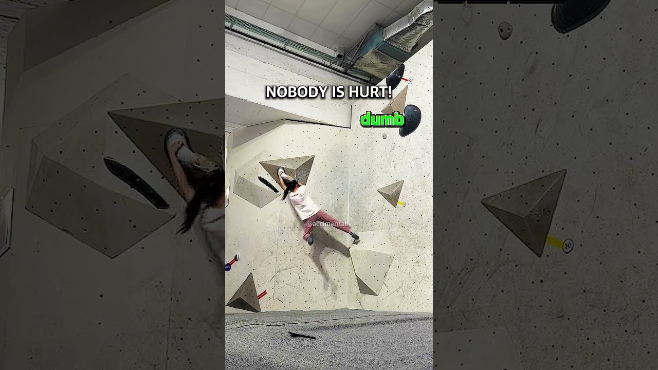 When Climbers Try too Hard 😳
