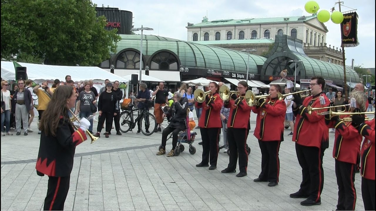 Musikcorps Langenforth - I Promised Myself / Kröpcke Hannover (Bruchmeister Aktion) 28.6.2025 / 1