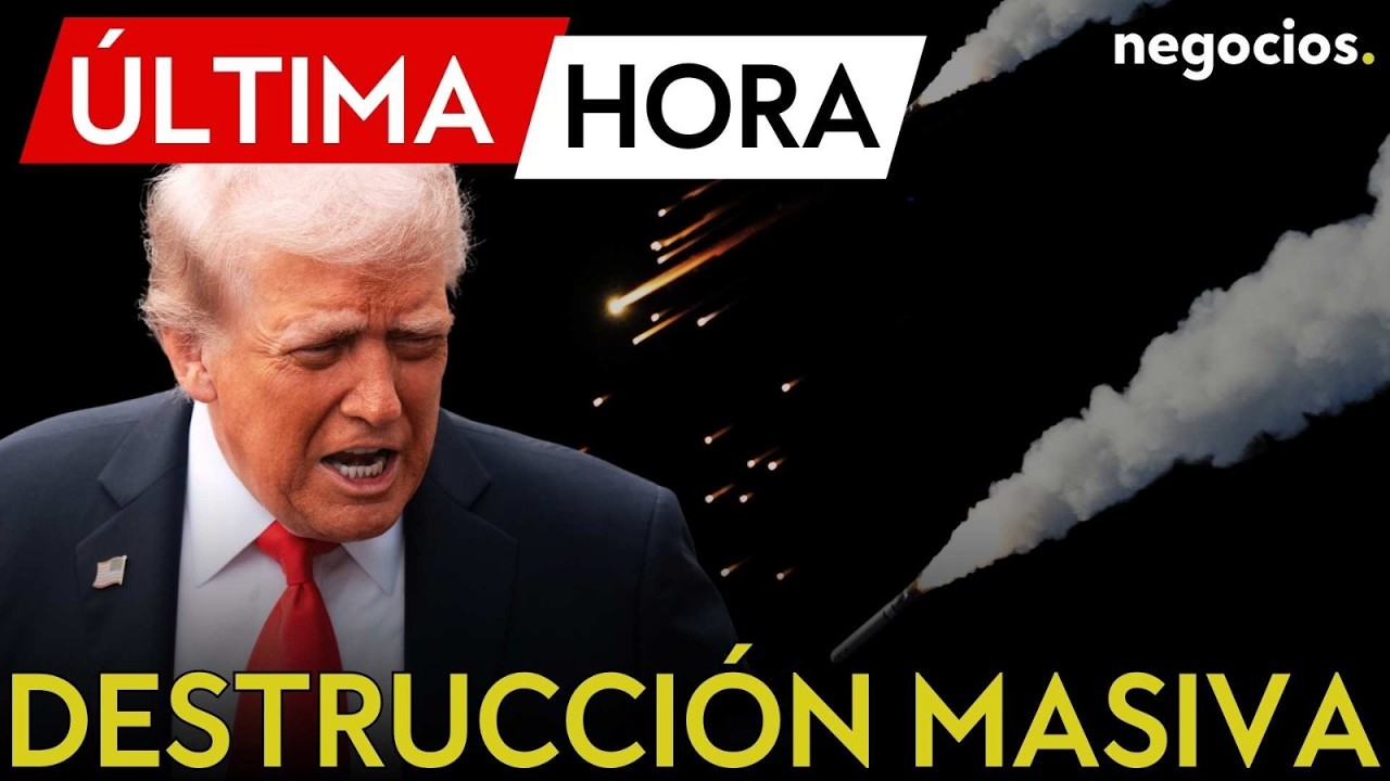 &Uacute;LTIMA HORA | Golpe total de EEUU: Trump confirma la destrucci&oacute;n de objetivos estrat&eacute;gicos en Ir&aacute;n