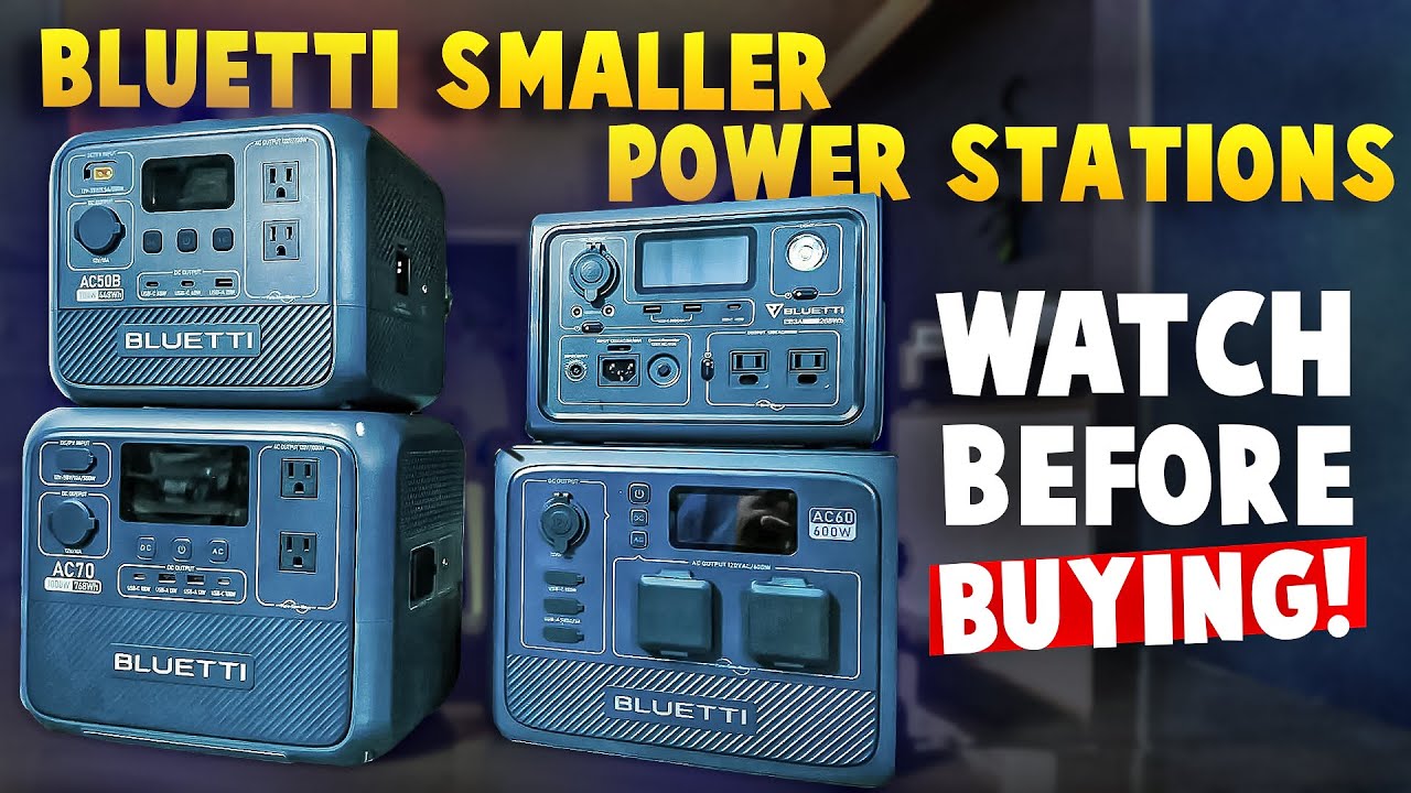 Bluetti AC70, AC50B, AC60 & EB3A Feature Guide! - What's Different? | Black Friday 2024