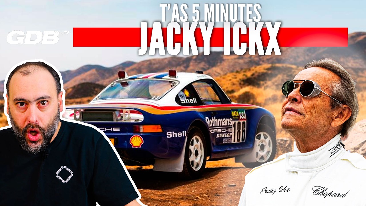 T'AS 5 MINUTES : JACKY ICKX ( le GOAT ! )