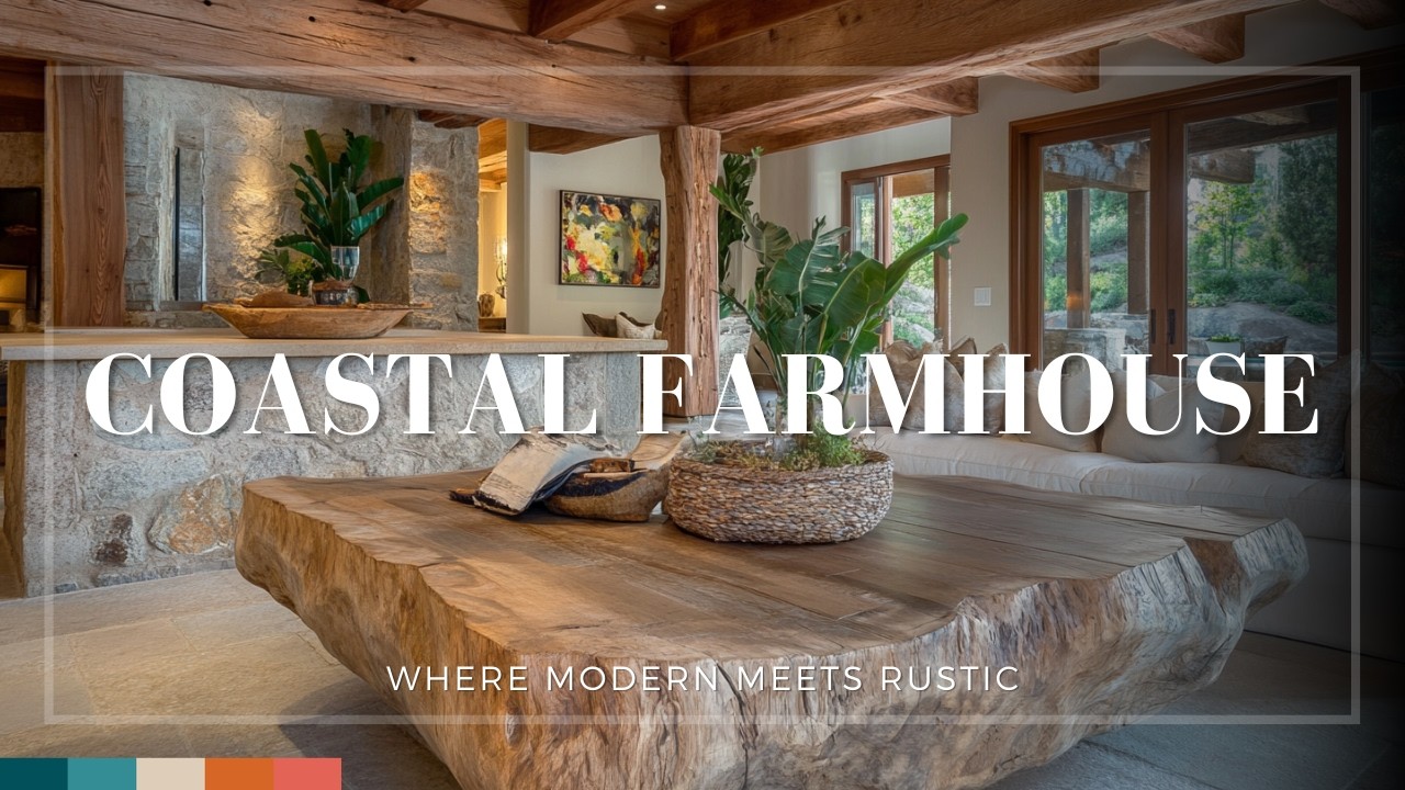 Coastal Farmhouse: Where Modern Meets Rustic