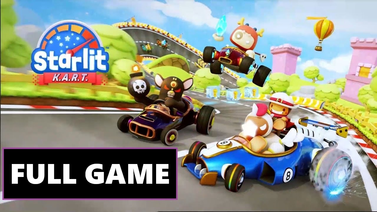 Starlit Kart Racing [Full Game | No Commentary] PS4