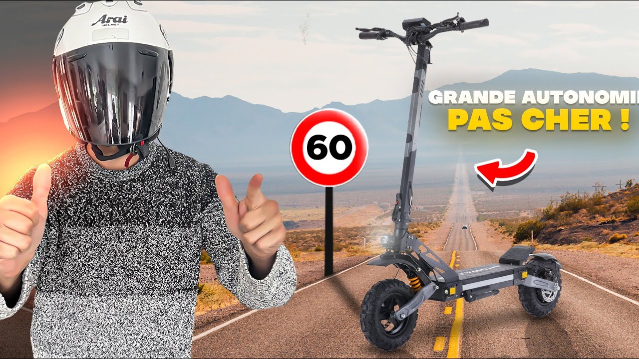 ANGWATT CS1 PRO - LA PLUS CONFORTABLE TROTTINETTE ÉLECTRIQUE À MOINS DE 600€ !!