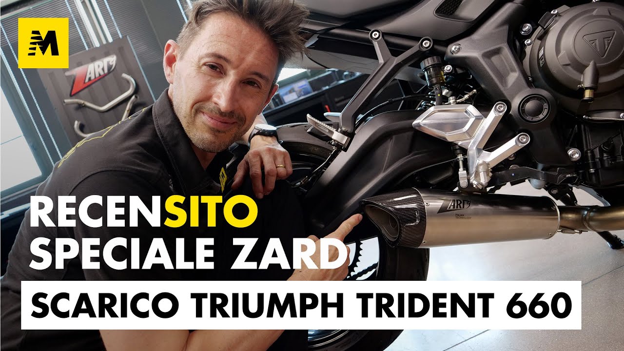 Обзор: выхлопная система Zard для Triumph Trident 660