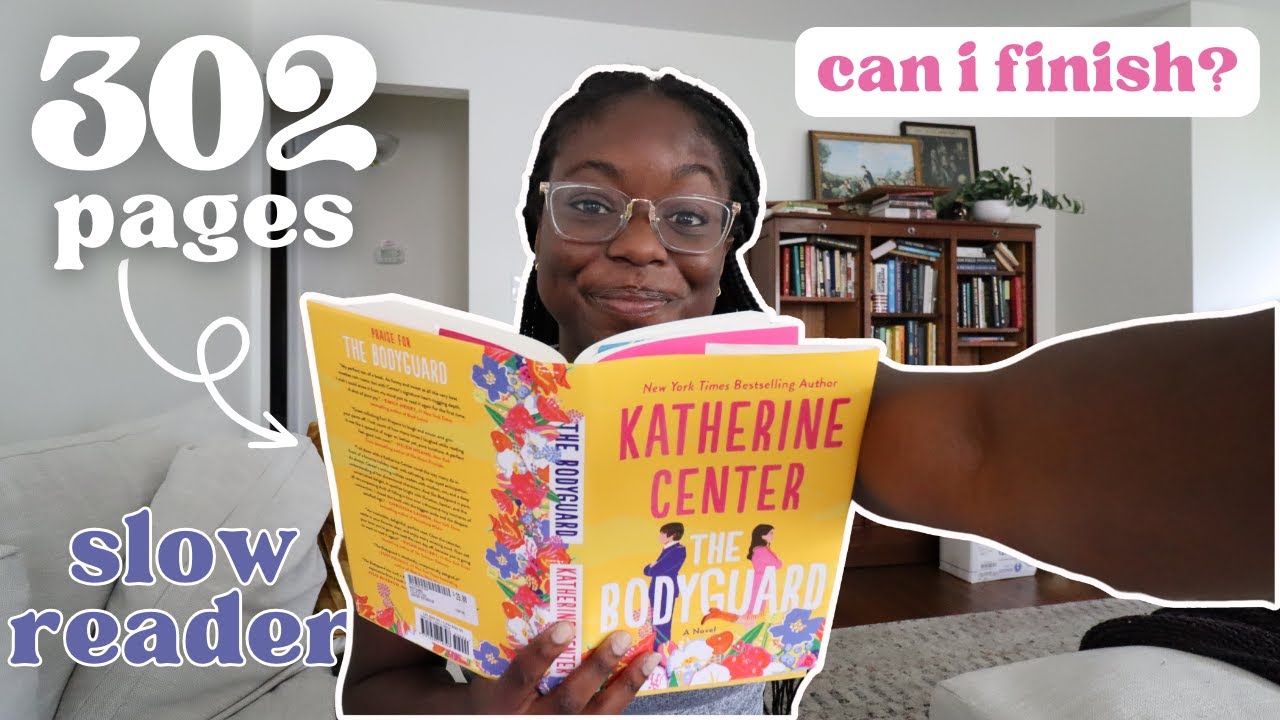 📚 Slow Reader Reading Challenge | Book In A Weekend Challenge | The Bodyguard Reading Vlog