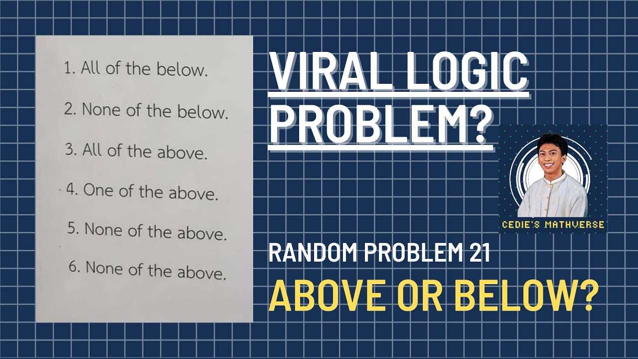 Above or Below? | Random Problem #21