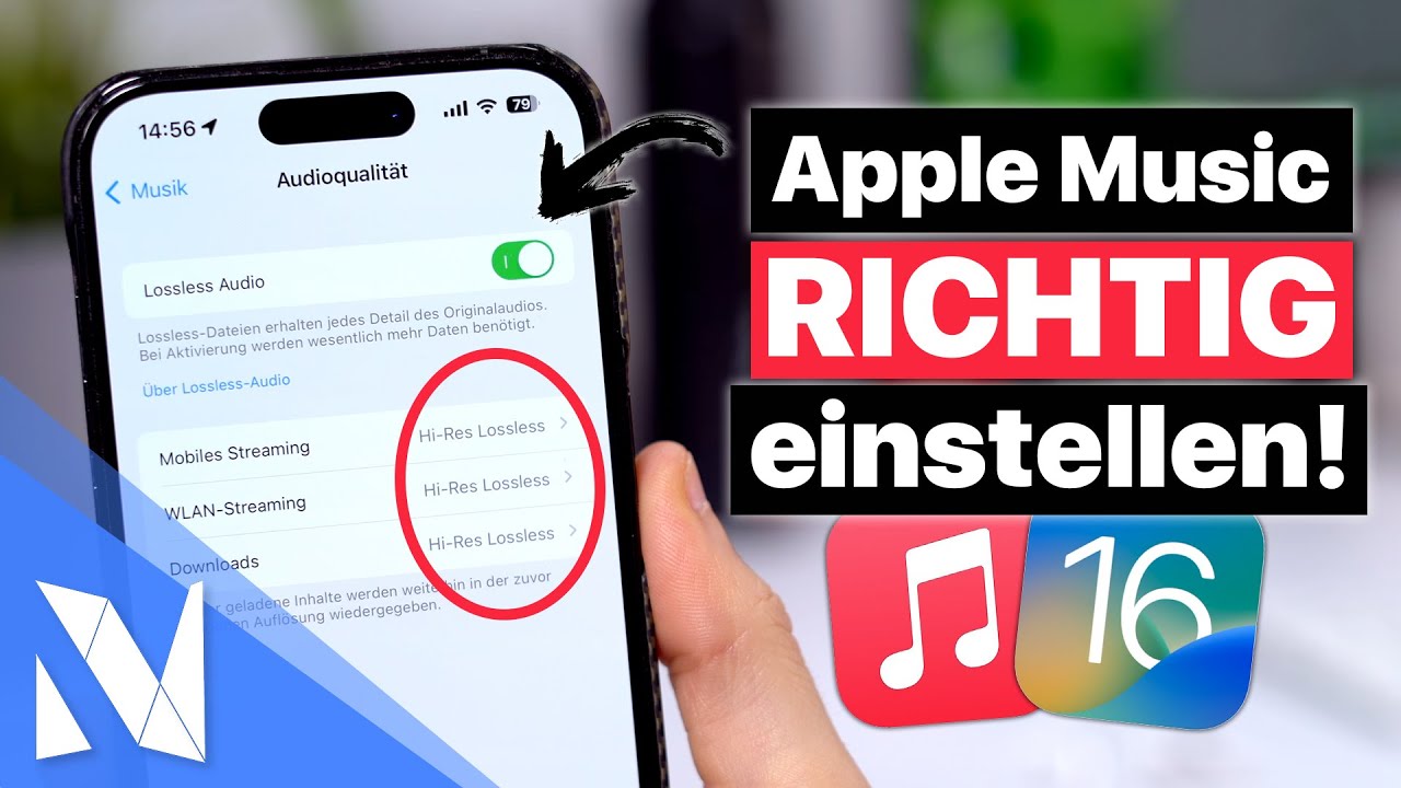 Die BESTEN Apple Music Einstellungen f&uuml;r PERFEKTEN Klang/Sound (iOS 16) | Nils-Hendrik Welk