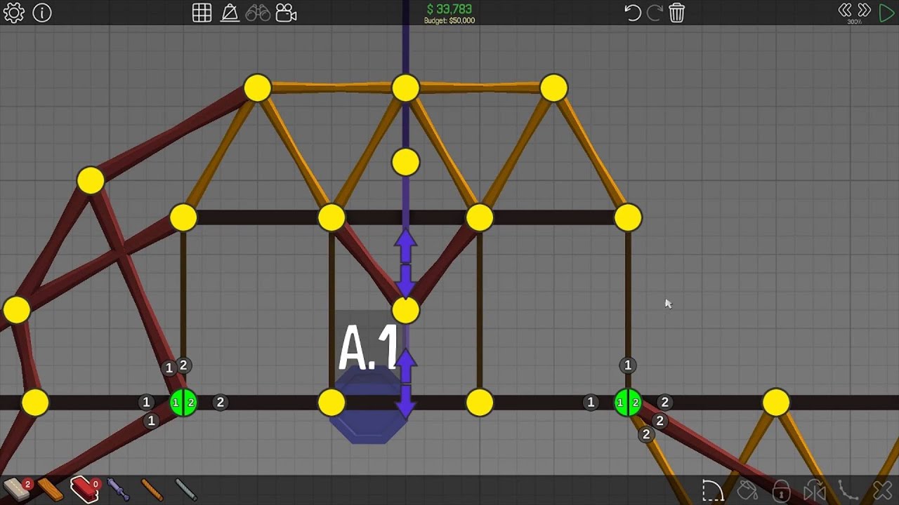 Poly Bridge 3 Solutions [Make Way 5-12]