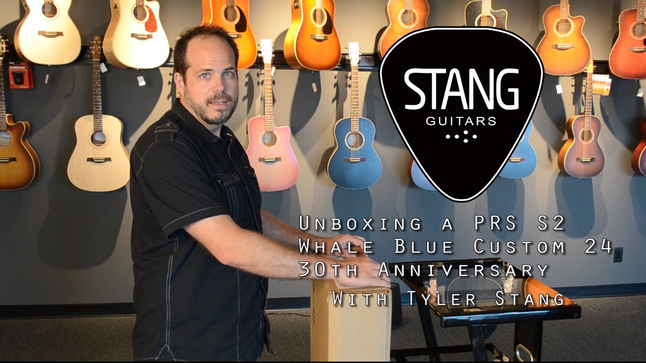 Unboxing a PRS S2 Custom 24 30th Anniversary