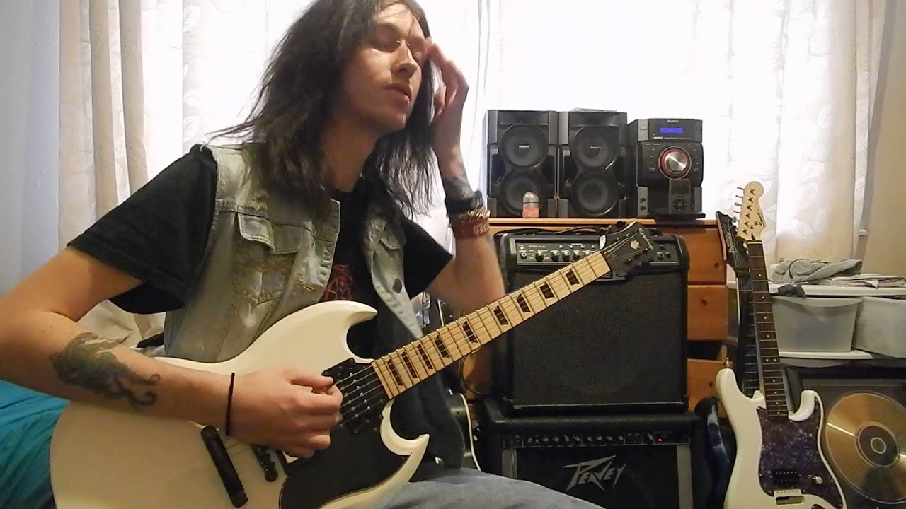 W.A.S.P. - L.O.V.E. Machine Guitar cover