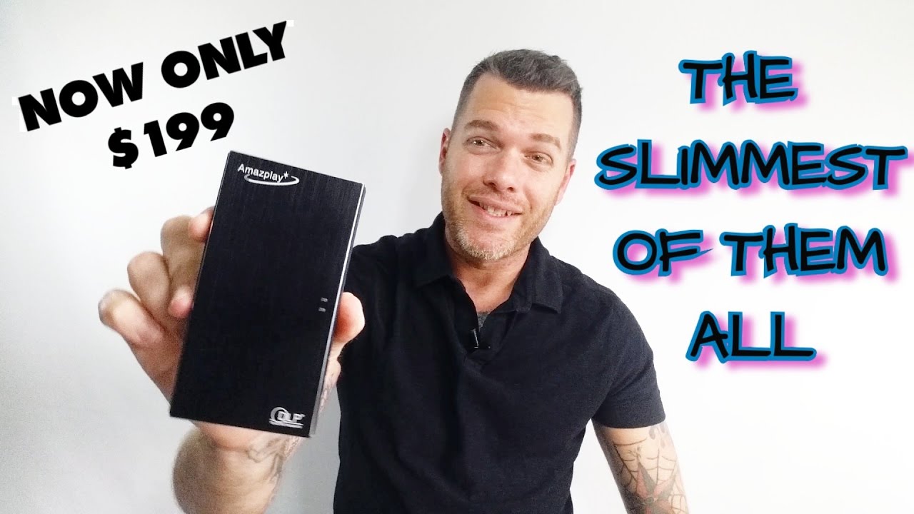 New Slim Portable Projector 2016 | Best Pico Projector 2016 | Amazplay Mini Projector