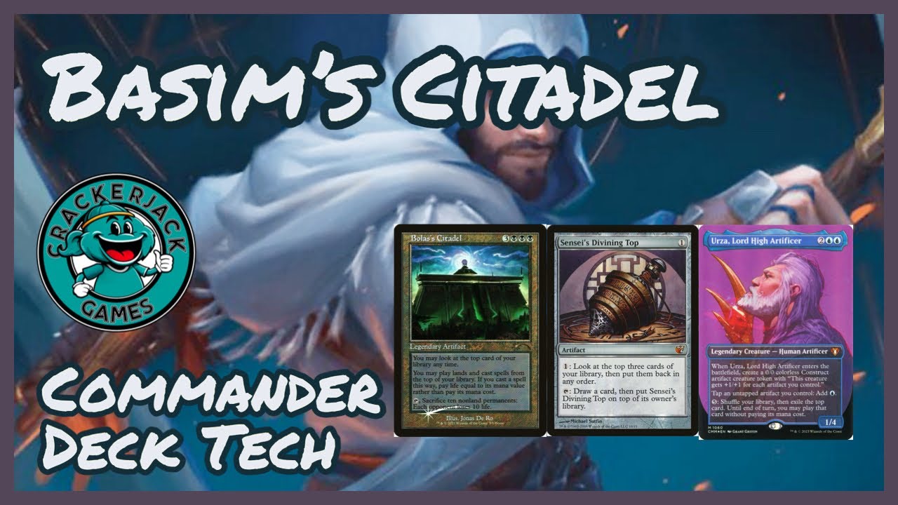 Basim Ibn Ishaq | Dimir Artifact Storm | Bracket 3 | Commander Deck Tech