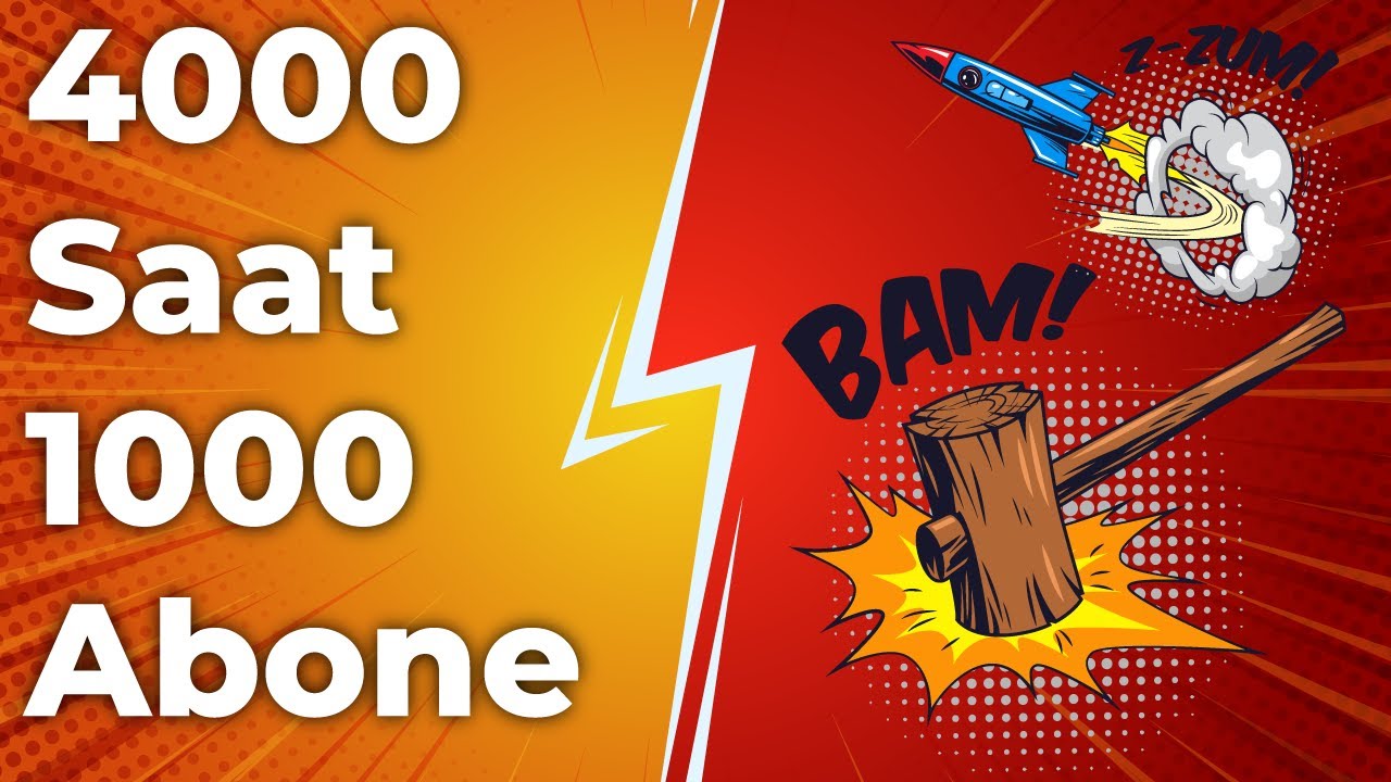 4000 Saat 1000 Abone Bot Alırsam Ne Olur ? ( Youtube 4000 saat 1000 abone )