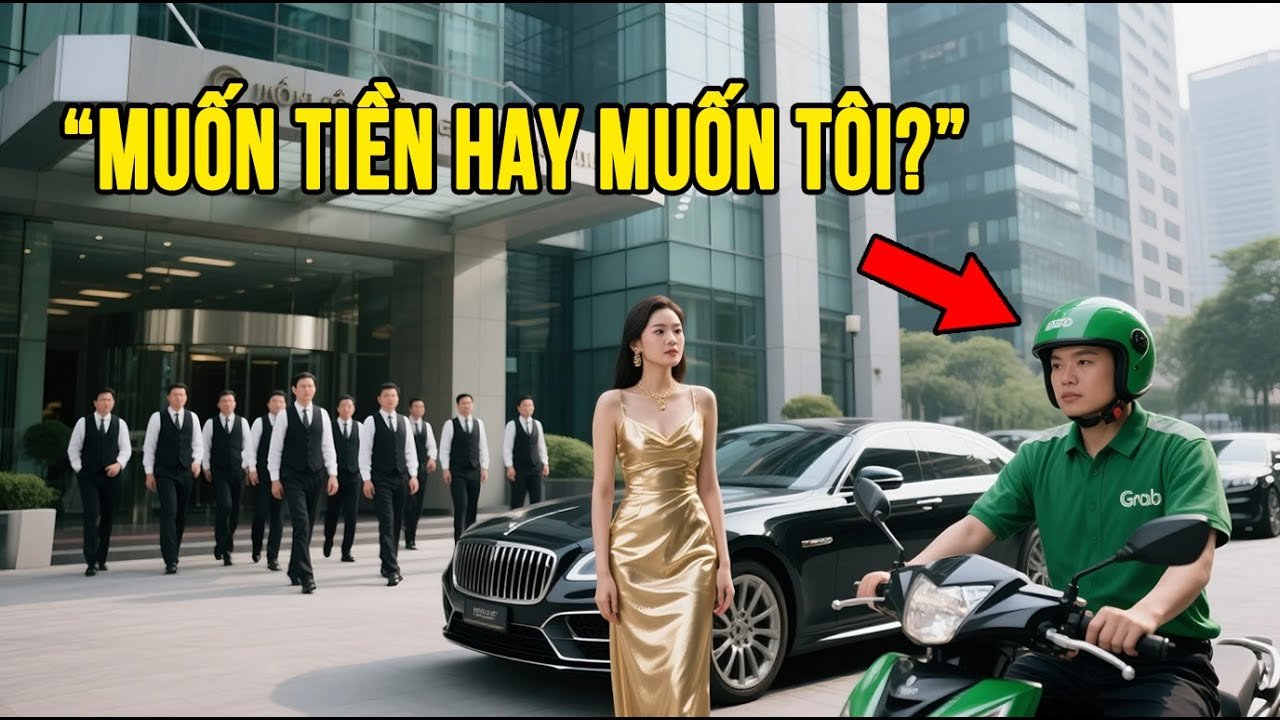 “Muốn Tiền Hay Muốn Tôi” — Nữ Chủ Tịch Thách Thức, 5 Phút Sau Anh Xe Ôm Khiến Bà Đứng Hình